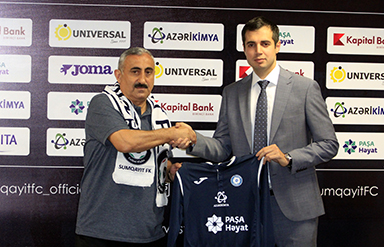 Nazim Süleymanov  baş məşqçi təyin olunub