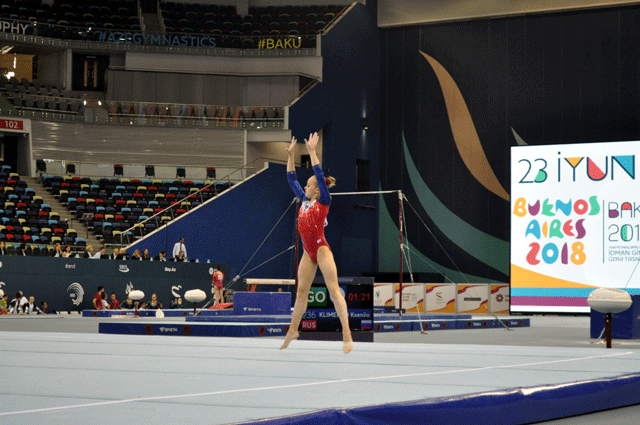 Bakıda gimnastika üzrə lisenziya yarışlarına start verilib