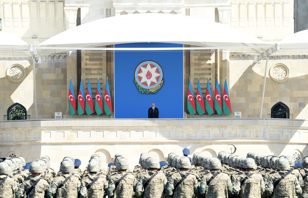İlham Əliyev: “Azərbaycan işğalla heç vaxt barışmayacaq”
