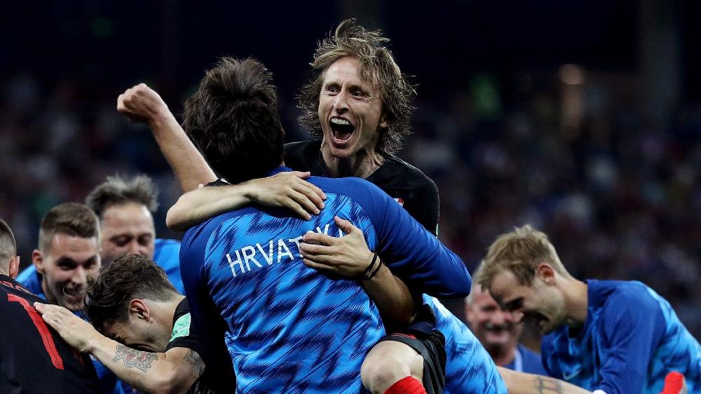 Xorvatiya 1/4 finalçı olub – video