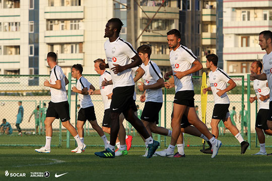 "Neftçi” hazırlığa ara vermədən davam edir