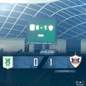 "Qarabağ" "Olimpiya"ya qalib gəldi – video