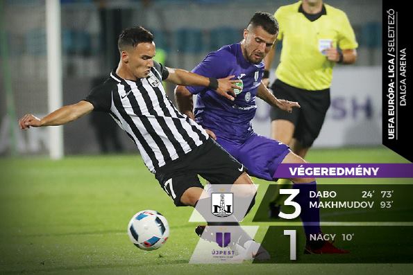 Avropa Liqası: "Neftçi" - "Ujpest" - 3:1 - VİDEO