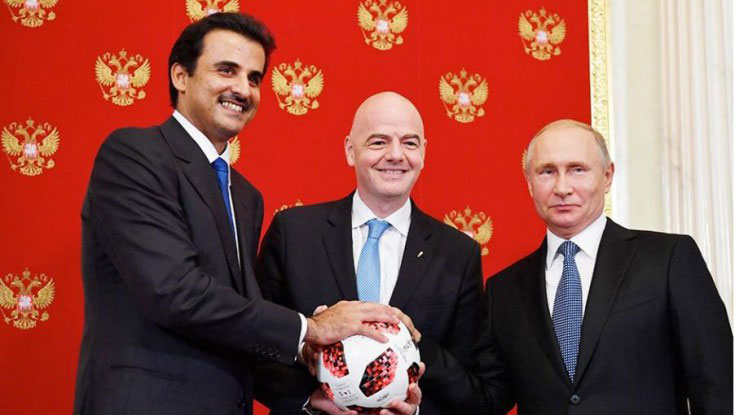 Rusiya estafeti Qətərə verdi