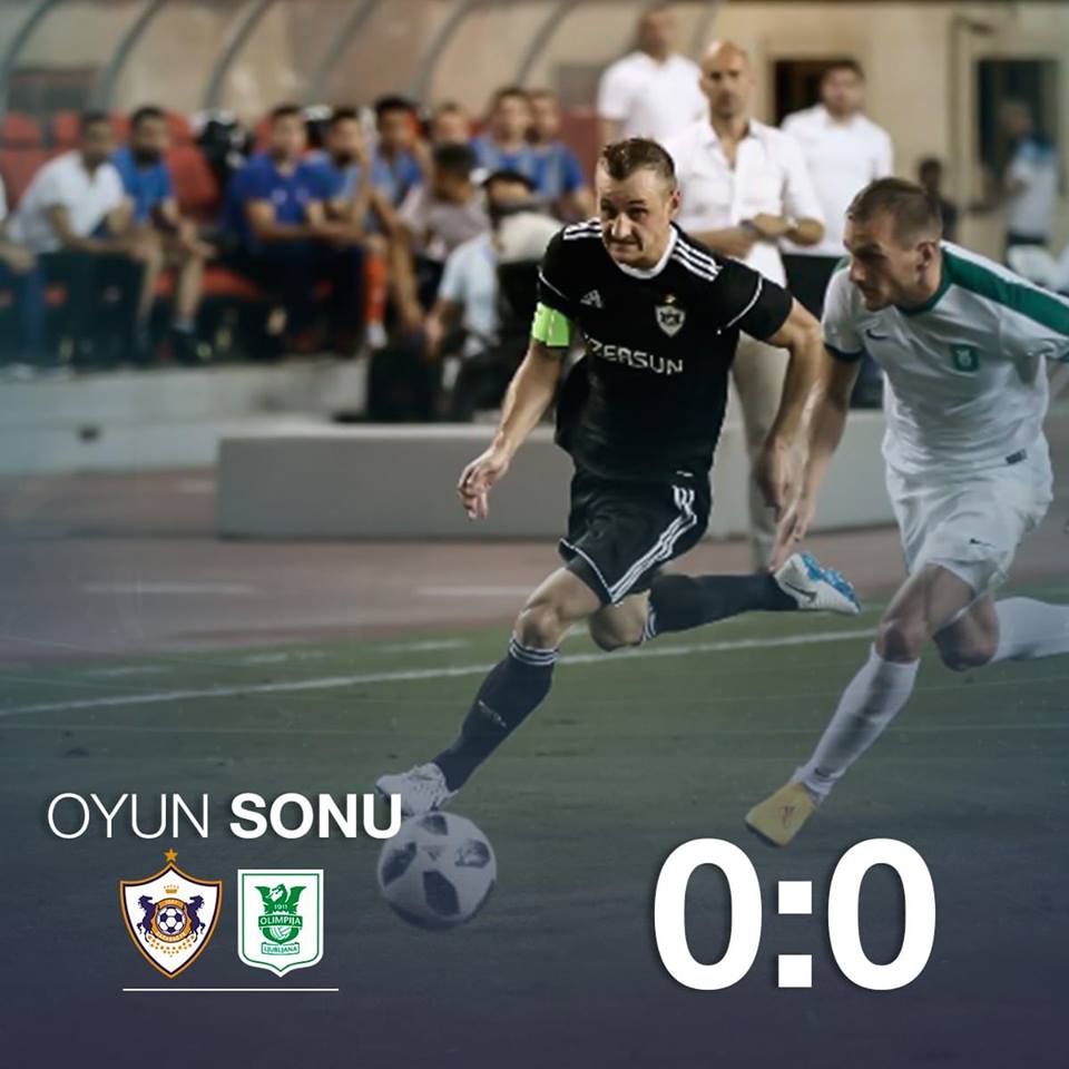 Çempionlar Liqası: "Qarabağ" - "Olimpiya" - 0:0 - VİDEO