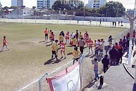 Oyun vaxtı kütləvi dava - video