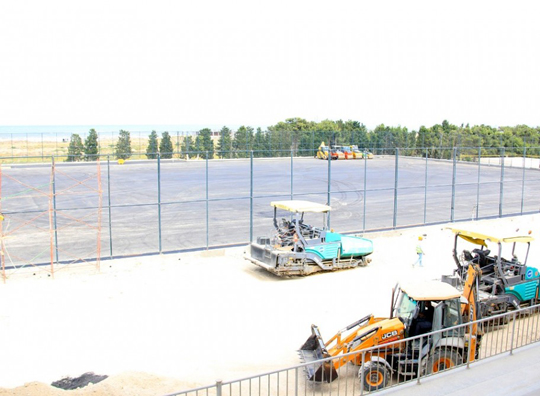 “Kapital Bank Arena”da təmir işləri davam edir