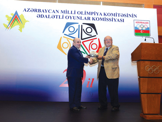 MOK-un Ədalətli Oyunlar Komissiyasının 20 illik yubiley mərasimi keçirilib