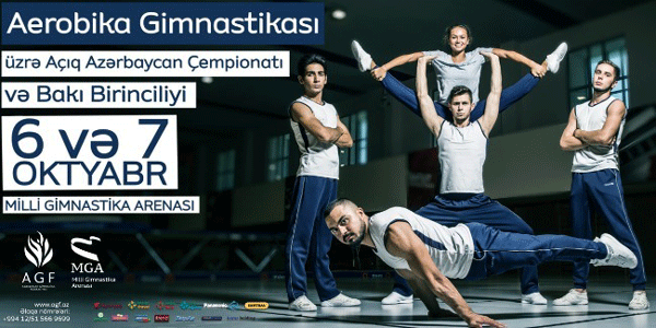 Aerobika gimnastikası üzrə beynəlxalq yarışlar keçirilir