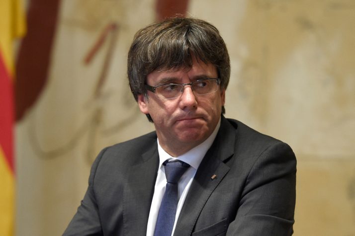 Sabiq Kataloniya lideri yığmamızın oyununa baxıb