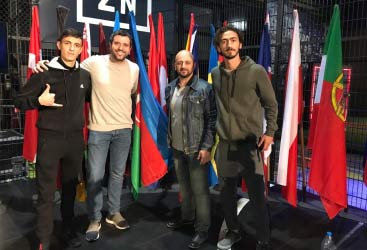 Yarışda ilk dəfə olaraq azərbaycanlı fristaylerlər çıxış ediblər