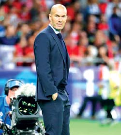 Zidan 2018-ci ilin ən yaxşı klub məşqçisi seçilib