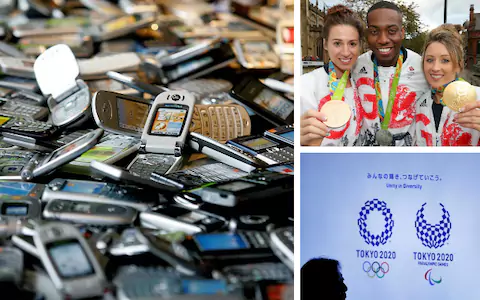 Olimpiadanın medalları köhnə telefonlardan hazırlanacaq