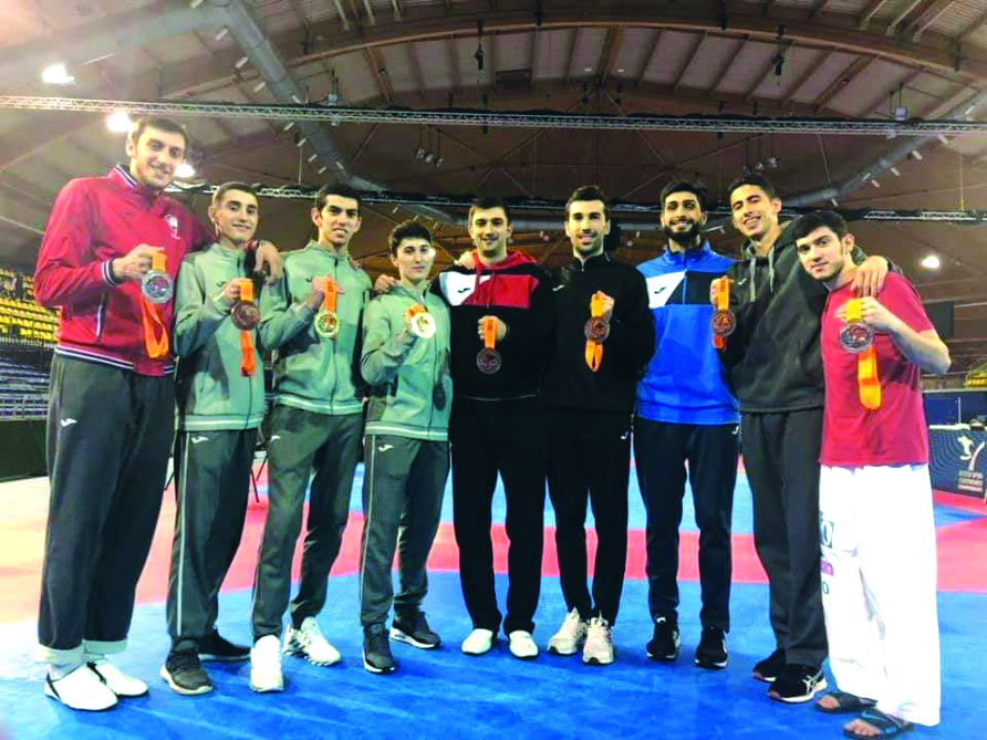 Taekvondoçularımız beynəlxalq turnirdə səkkiz medal qazanıb