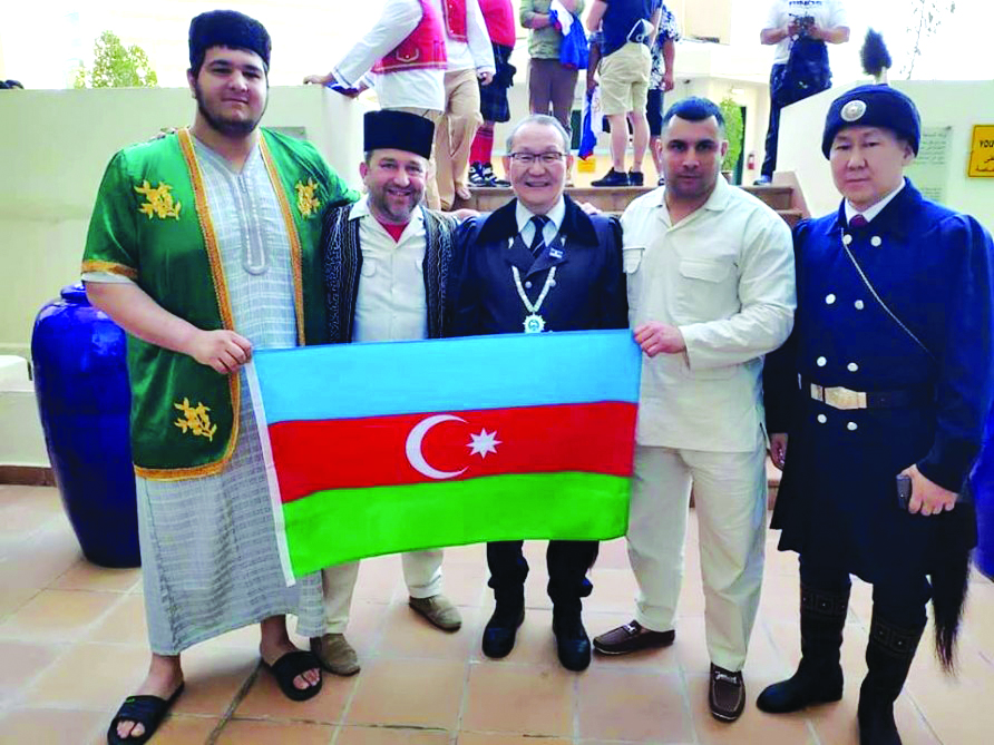 Sumoçumuz ümumdünya etno festivalında bürünc medal qazandı