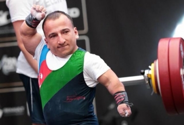 Paralimpiyaçımız Dünya Kubokunda qızıl medal qazandı