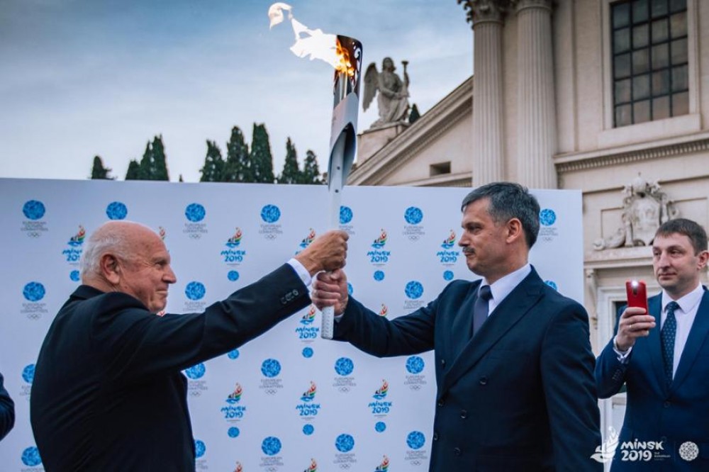 Minsk-2019-un “Sülh məşəli” estafeti start götürüb