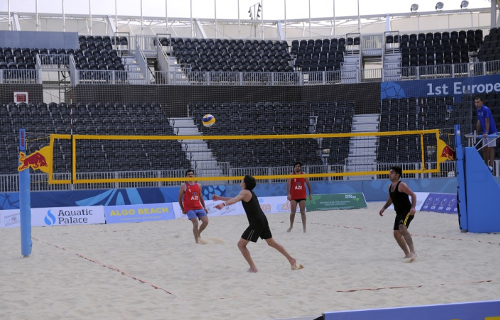 Çimərlik voleybolu üzrə qaliblər müəyyənləşib