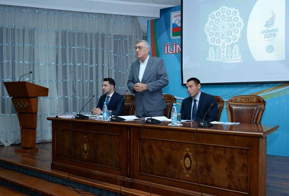 Minsk-2019-a yollanacaq idmançılar və nümayəndə heyəti ilə görüş keçirilib