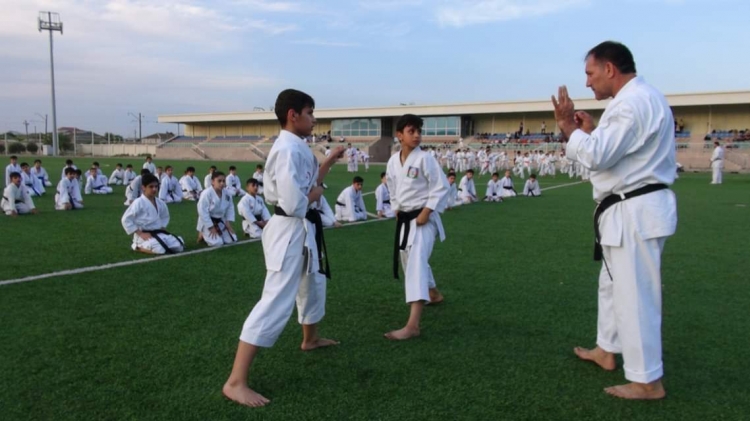 Karate birinciliyi və seminarı başa çatıb
