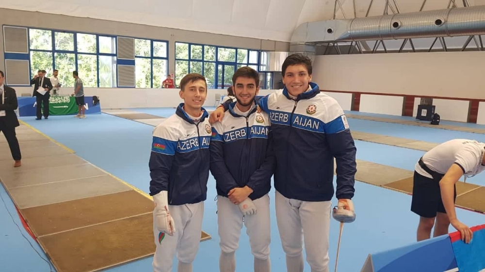 Qılıncoynadanlarımız Universiadanın komanda yarışında mübarizə aparıblar