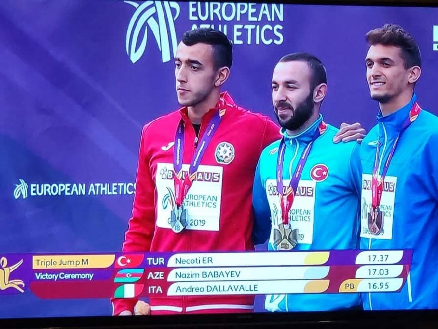 Nazim Babayev Avropa çempionatında gümüş medal qazandı