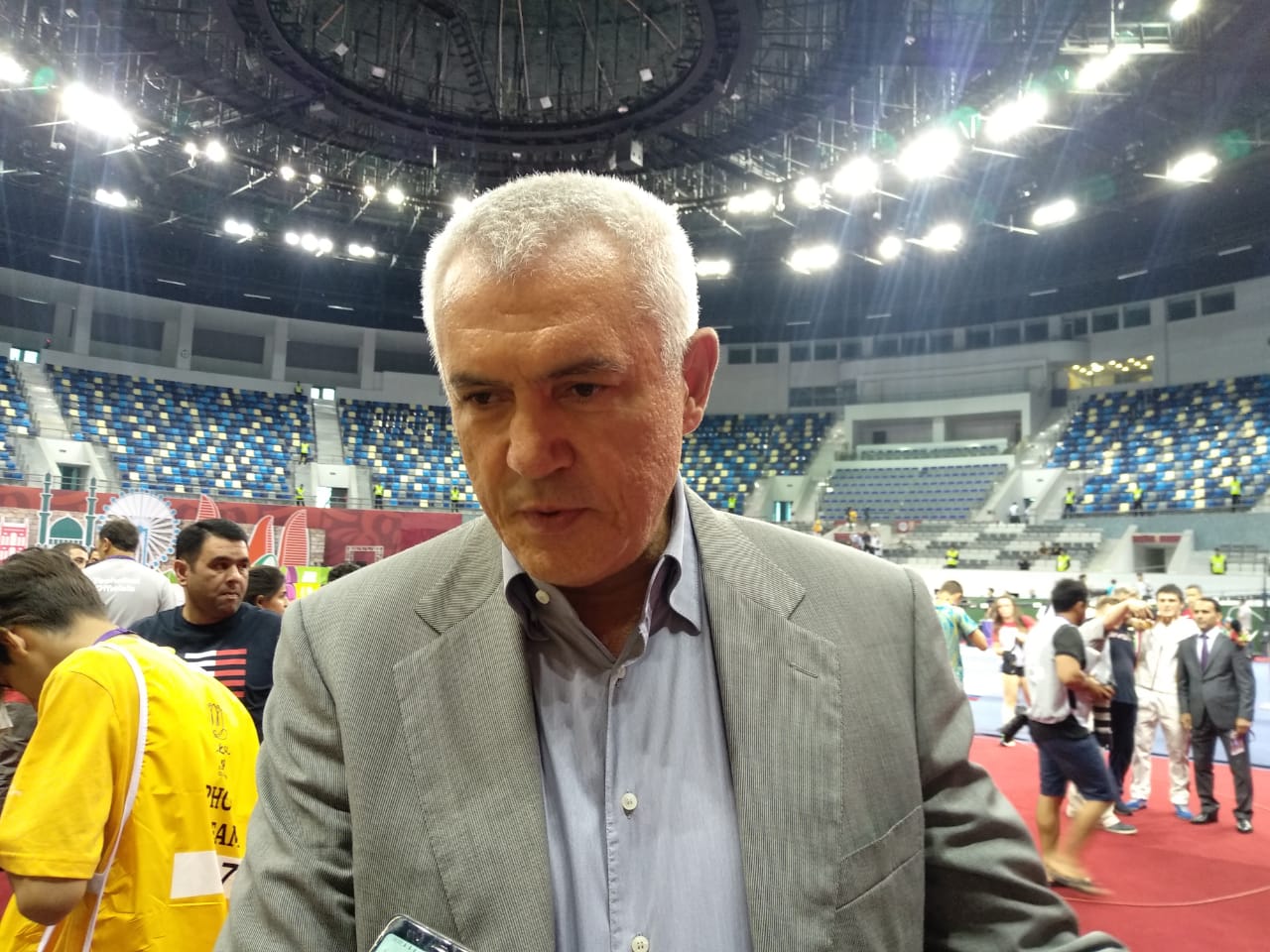 Namiq Əliyev: "Komandamızı parlaq qələbə münasibəti ilə təbrik edirəm"