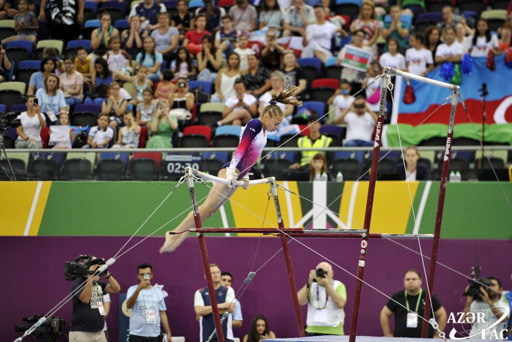 Gimnastımız təsnifat yarışlarında çıxışını başa vurub