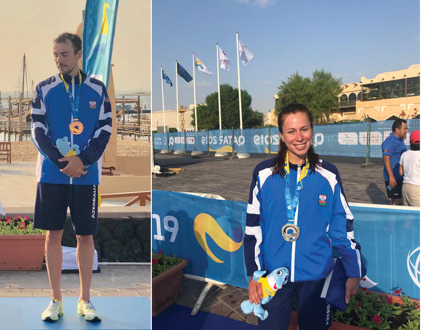Komandamız Qətər 2019 Dünya Çimərlik Oyunlarında 2 medal qazanıb