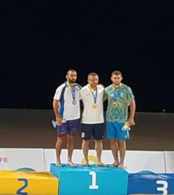 Güləşçilərimiz birinci Dünya Çimərlik Oyunlarında iki medal qazandılar