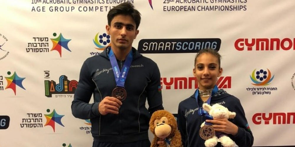 Gimnastlarımızdan qitə çempionatında növbəti medal