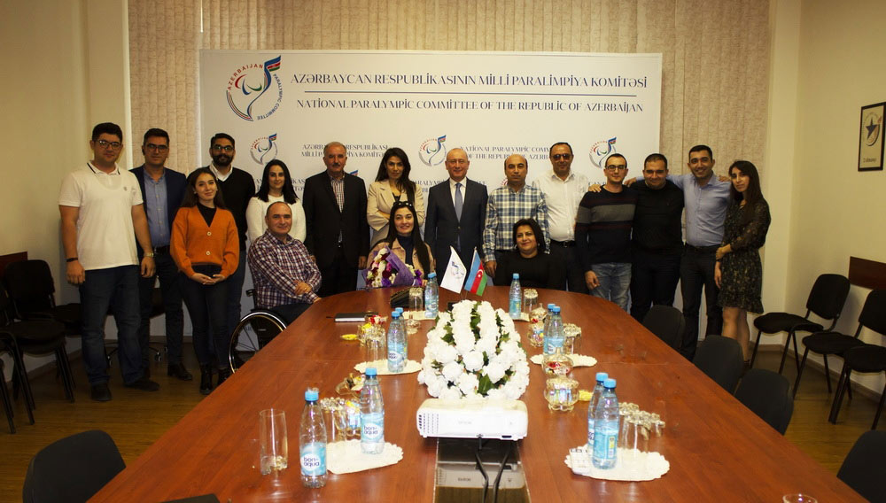 Milli Paralimpiya Komitəsində görüş olub