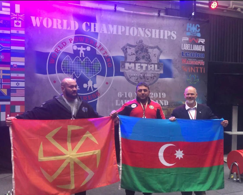 Pouerliftinqçimiz 5-ci dəfə dünya çempionu oldu