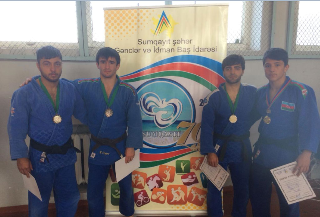 Cüdo və sərbəst güləş üzrə Sumqayıt çempionatları yekunlaşıb