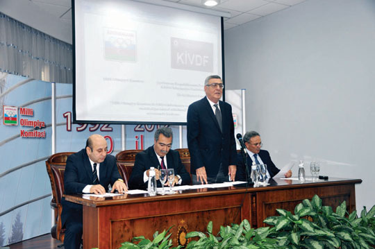 “Azərbaycanda idman və Olimpiya Hərəkatı: inkişaf tarixi, nəticələr və perspektivlər” mövzusunda  keçirilən müsabiqənin qalibləri mükafatlandırıldı