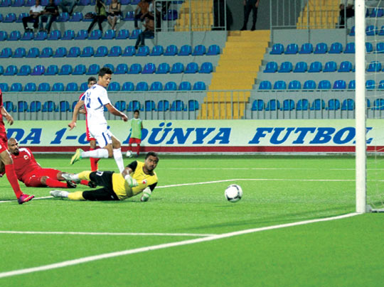 Yığmamız əzmkar qələbə ilə 1/2 finala vəsiqə qazandı