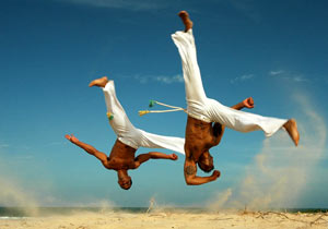 Dünya kapoeyraçıları Bakıda