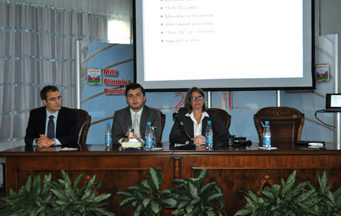 “Qadın idmanı və qadın idman jurnalistikası” mövzusunda seminar keçirildi