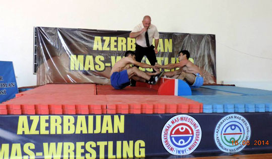 Mas-wrestlinq üzrə Bakı açıq çempionatı keçirilib