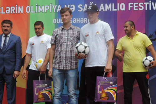 Qubada gənclərin Olimpiya və sağlamlıq festivalı keçirildi