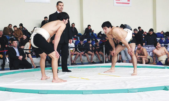 Sumoçular Bakı şəhər açıq birinciliyində
