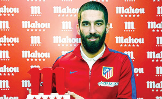 Arda Turan İspaniyada mükafatlandırıldı