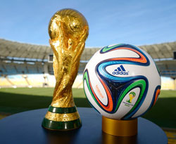 Dünya Çempionatı-2014-ün rəsmi topunun şəkli internetə yerləşdirilib
