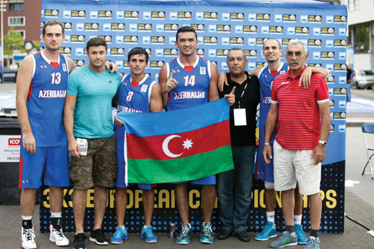 Basketbolçularımız qitə birinciliyinə vəsiqə qazanıblar