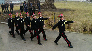 Qaxda və Qəbələdə “Cəsurlar” hərbi-idman və turizm oyunu üzrə rayon birinciliyi keçirilib