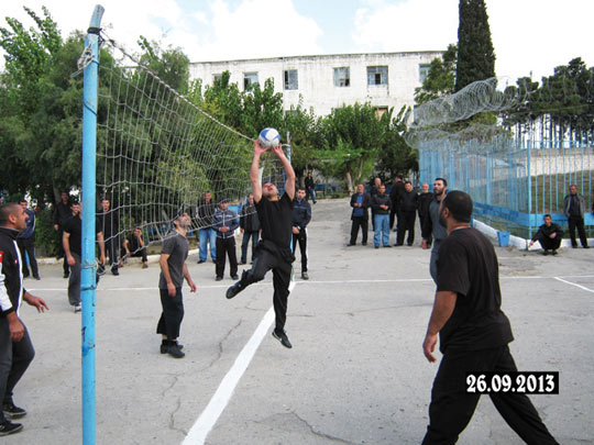 Cəzaçəkmə Müəssisəsində voleybol və şahmat üzrə turnir keçirilib