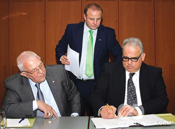 Beynəlxalq və Avropa Güləş Federasiyaları ilə Avropa Olimpiya Komitəsi arasında müqavilə imzalanmışdır