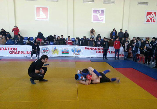 Pankration və qrapplinq üzrə şəhər açıq çempionatı yekunlaşıb