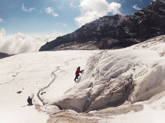 Alpinistlərimiz növbəti təlimlərini Gürcüstanda keçiriblər