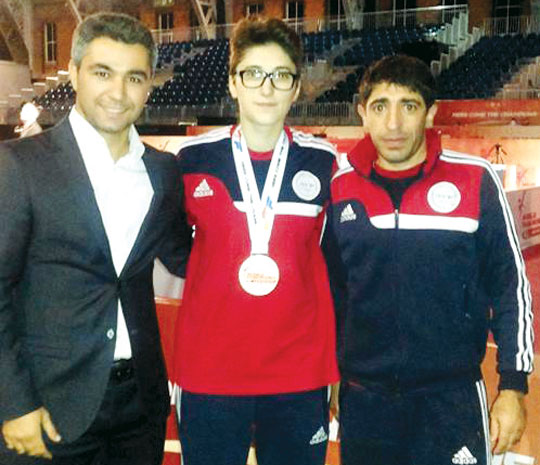 London-2012-nin iştirakçısı Mançesterdə medal qazandı